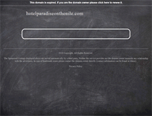 Tablet Screenshot of hotelparadiseonthenile.com